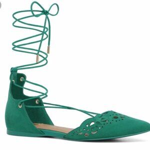 Aldo lace up flats